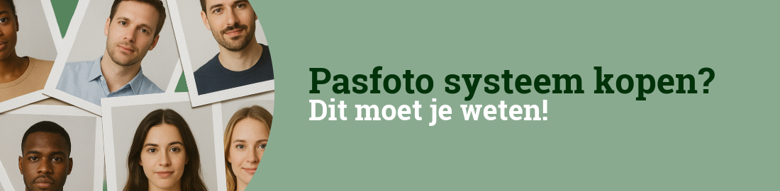 Pasfoto systeem header