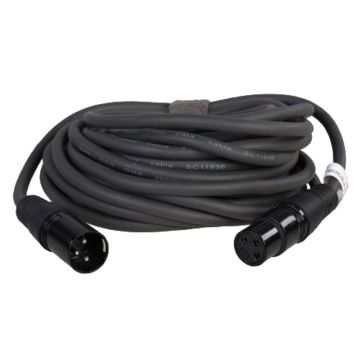 XLR Kabel 3-Pins XLR Male naar Female 10m