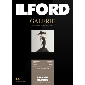 Ilford Galerie Premium Matt Duo 200g A2 50 Vel