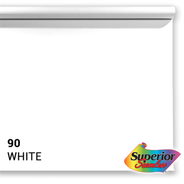Superior Achtergrondpapier 90 White 3,56 x 15m Superior Achtergrondpapier 90 White 3,56 x 15m