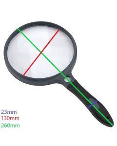 Carson Steelloep met Rubberen Handvat 2x130mm