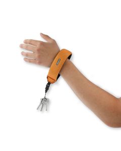 Carson Drijvende Polsband voor 5 sleutels - Zeegeel