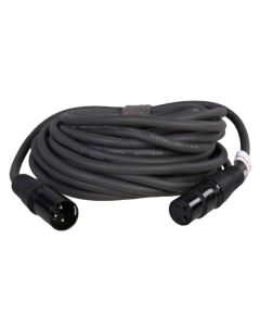 XLR Kabel 3-Pins XLR Male naar Female 10m