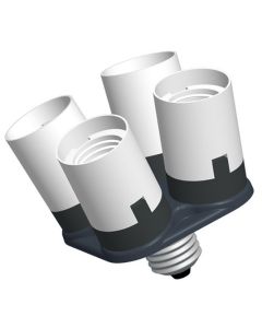 Falcon Eyes Lamphouder AD-4E27 van 1 naar 4 Lampen