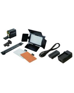 Falcon Eyes LED Lamp Set Dimbaar DV-96V-K2 incl. Accu