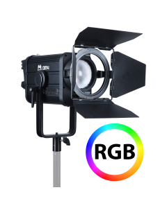 Falcon Eyes RGB LED Fresnel Spot Dimbaar DM4 400W