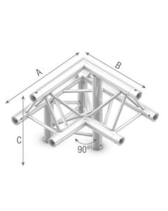 Studioking Truss Driehoek 90 Graden Hoek Omlaag Links Top Omhoog
