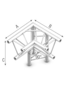 Studioking Truss Driehoek 90 Graden Hoek Omlaag Rechts Top Omlaag
