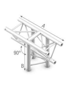 Studioking Truss T-balk Verticaal 3 Wegs Apex Omlaag