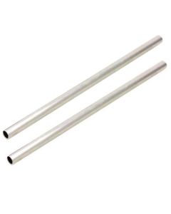 Aluminium Koker 2 st. voor Achtergrondrollen 100 cm x 5 cm x 2,5 mm