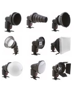 Falcon Eyes Universele Speedlite Camera Flitser Strobist Set SGA-K9