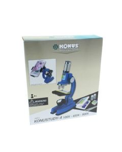 Konus Microscoop Konustudy-4 150x-450x-900x met Smartphone Adapter