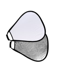StudioKing Grip Reflector Zilver/Wit CRGSW60 60 cm