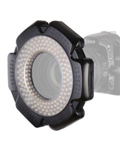 StudioKing Macro LED Ringlamp Dimbaar RL-160