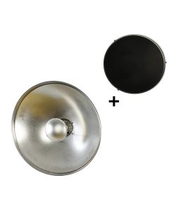 StudioKing Beauty Dish Zilver SK-BD420 42 cm met Honingraat