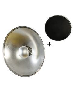 StudioKing Beauty Dish Zilver SK-BD550 55 cm met Honingraat