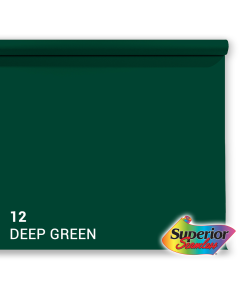 Superior Achtergrondpapier 12 Deep Green 1,35 x 11m