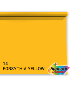 Superior Achtergrondpapier 14 Forsythia Yellow 1,35 x 11m
