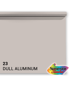 Superior Achtergrondpapier 23 Dull Aluminum 1,35 x 11m