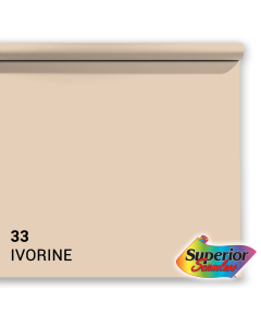 Superior Achtergrondpapier 33 Ivorine 1,35 x 11m