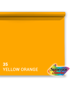 Superior Achtergrondpapier 35 Yellow-Orange 2,72 x 11m