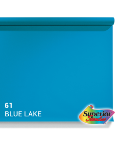 Superior Achtergrondpapier 61 Blue Lake 2,72 x 11m