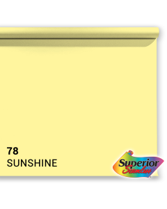 Superior Achtergrondpapier 78 Sunshine 2,72 x 11m