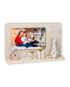 Zep Kerst Fotolijst LS7764 Shinny 10x15 (23,5x5 h15) cm