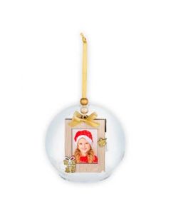 Zep Foto Kerstbal Voski Gold CH38G 2x3,5x4,5 cm Zep Foto Kerstbal Voski Gold CH38G 2x3,5x4,5 cm