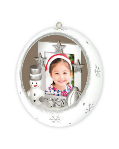 Foto Kerstbal Harlo LS446 3,5x4,5 ø10 cm