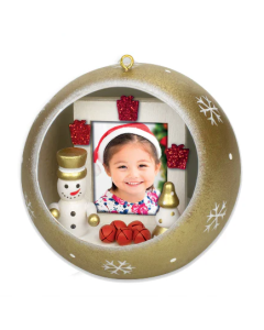 Foto Kerstbal Eithel LS442 3,5x4,5 ø10 cm