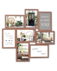 Zep Multi Fotolijst MP150 Stockholm Dark Brown 8x10x15 cm