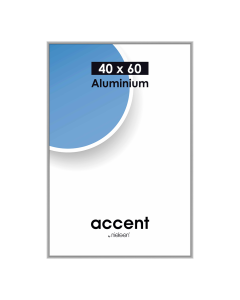 Nielsen Fotolijst 55124 Accent Mat Zilver 40x60 cm