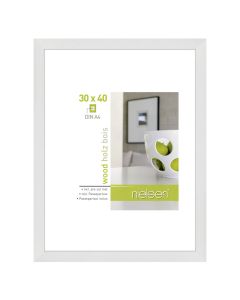 Nielsen Fotolijst 8988017 Apollon Wit 30x40 / 21x29,7 cm