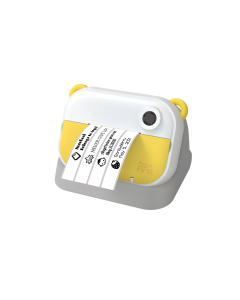 myFirst Camera Insta Wi Geel + Gratis Wi Thermal Sticker Kleur Patroon